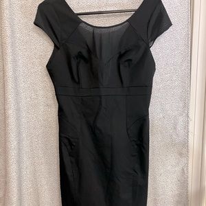 Bebe little black dress size 8